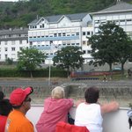 라인강 유람선에서 <b>ii</b>: 아니! 태극기가 보이네요.