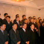 결혼식 주례후 <b>제자</b>와 함께 한 사진