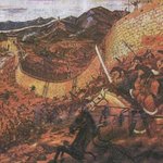 안시성<b>전투</b> 상상도