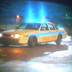 시카고식 구형 <b>포드</b> 크라운 빅토리아 순찰차