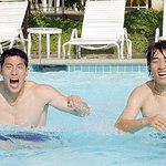 두리와 동국이의 <b>물놀</b>이 하는 모습 ㅋ