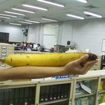 <b>팔뚝</b>만한 바나나