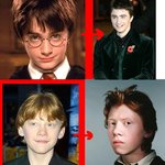 해리포터 3인방의 변천사