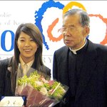 보아와 김수환 <b>추기경</b>