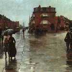 단조롭고, 개성없는, 참을성이 많은 비...