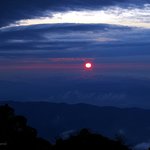 지리산의 <b>일출</b> 및 정상전의 나