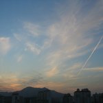 <b>안양</b>수리산의 노을과 하늘소경