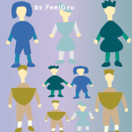 <b>종이인형</b> 패션