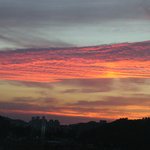 구로 <b>cgv</b>에서 붉은 하늘을 바라보며...