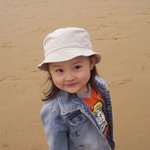 꽃보다아름다운미소의여인 <b>해변</b>에 서다
