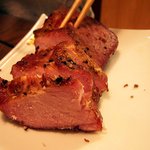 바베큐 햄과 고추<b>잡채</b>..