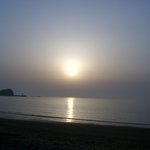 만리포 해변