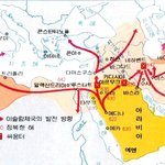 역사속의 사라센<b>제국</b>의 지도