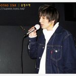 슈퍼주니어 <b>박정수</b> 연습생시절 노래방에서..