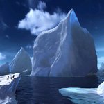 시원하게~~북극 <b>빙산</b>..