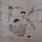 <b>혜원</b>(蕙園) 신윤복(申潤福) - 쌍륙삼매