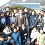 청명고교 학생들 청와대 <b>견학</b>