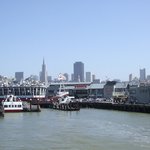 샌프란시스코 피어39를 <b>배위</b>에서~