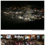 morocco 시장의 풍경