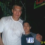 <b>최홍만</b>과 은지원의 다정한(?) 모습