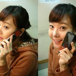 대기실 핸드폰 놀이 소유진▶ 귀염 셀카 <b>작렬</b>~
