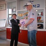 최홍만 <b>모교</b>방문