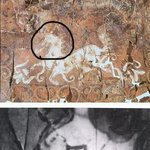 국보 제207호 천마도장니 동물 기린 <b>판명</b>