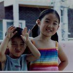 경남 진해에 사는, <b>미지</b>와 민혁이