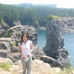 제주도 외돌개의 <b>절경</b>