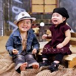 * 두아이의 <b>행복속</b>에서 *
