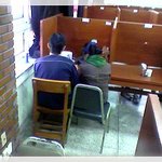 한 커플 , 도서관에서 하는짓거리 <b>보세</b>