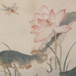 단원(檀園) 김홍도(金弘道) - 하화청정도(荷花??圖 32.4×47...
