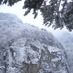 금당계곡의 <b>설경</b>