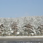 영동고속도로 힁성~새말부근  설경 &amp; <b>일몰</b>전경