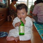 <b>소주</b>맛을 아는 애기