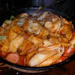 어머니가 만드신 <b>호화</b> 떡볶이