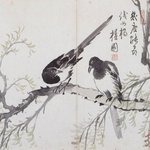 단원(檀園) 김홍도(金弘道) - <b>쌍</b>작보희도(雙鵲報喜圖 27.6×23...