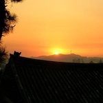 <b>남산</b>에 걸린 석양