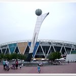대구 월드컵 축구장 <b>전경</b>을 구경하고 ...