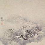 단원(檀園) 김홍도(金弘道) - 창명낭화도(滄溟浪華圖)