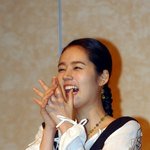 신입<b>사원</b> 제작발표회에서 한가인.
