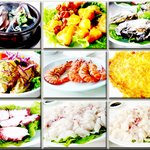 <b>횟집</b>의 시키다시와 광어회