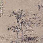 단원(檀園) <b>김홍도</b>(金弘道) - 소림야수도(疏林野水圖)