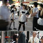 <b>하녀</b>카페 종업원들의 순진한 외모