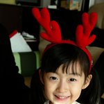 루돌프소녀...<b>산타</b>선물받고 조아라해..