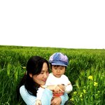 청<b>보리</b>에서 아들과 함께