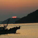 <b>여수</b> 돌산의 석양