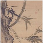 단원(檀園) 김홍도(金弘道) - 죽하맹호도(竹下孟虎圖 91.0×34...