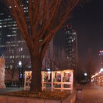 무역<b>회관</b>앞의 야경