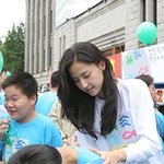 청계천 <b>시민</b> 걷기대회에 참석한 공현주